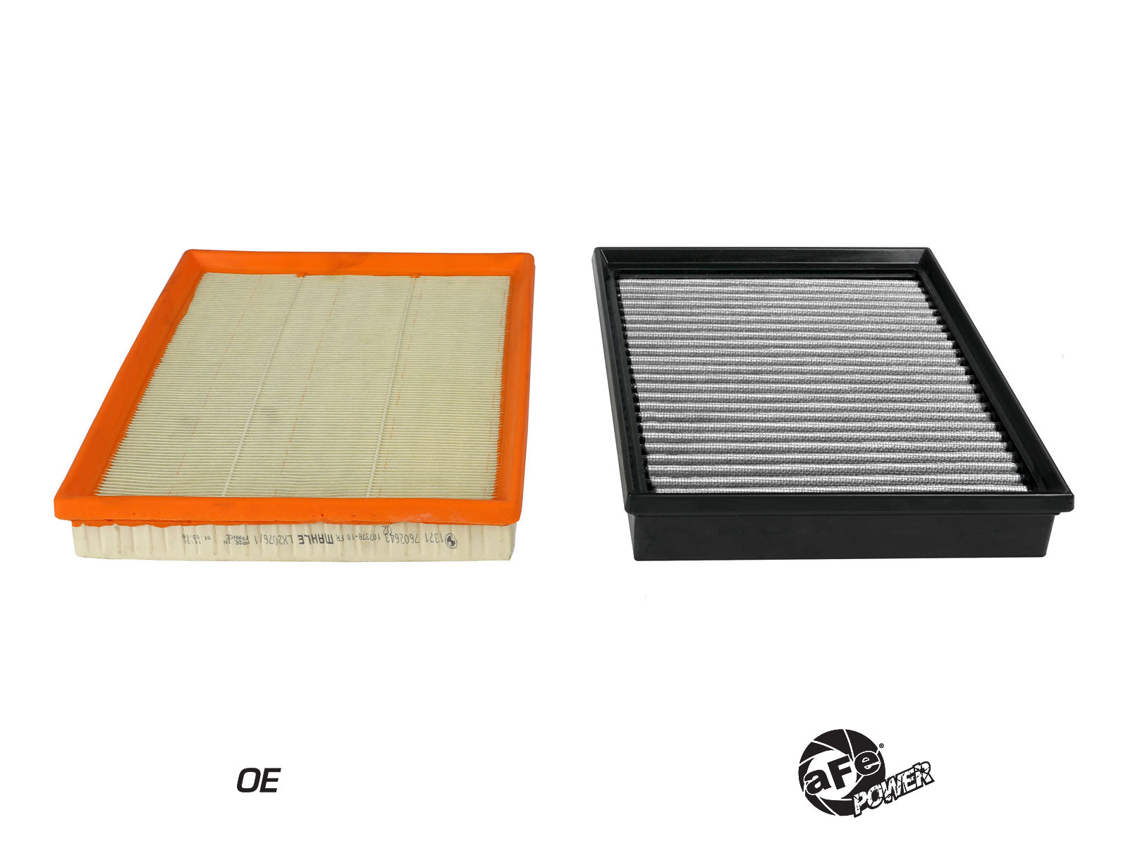 aFe Magnum FLOW OE Replacement Air Filter w/ Pro DRY S Media | BMW 335i/435i (12-15) (31-10226)