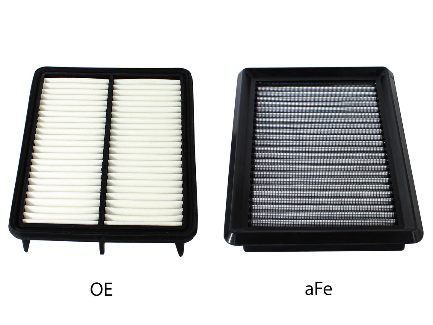 aFe Magnum FLOW OE Replacement Air Filter w/ Pro DRY S Media | Mazda 3 L4 2.0L/2.5L (14) (31-10251)
