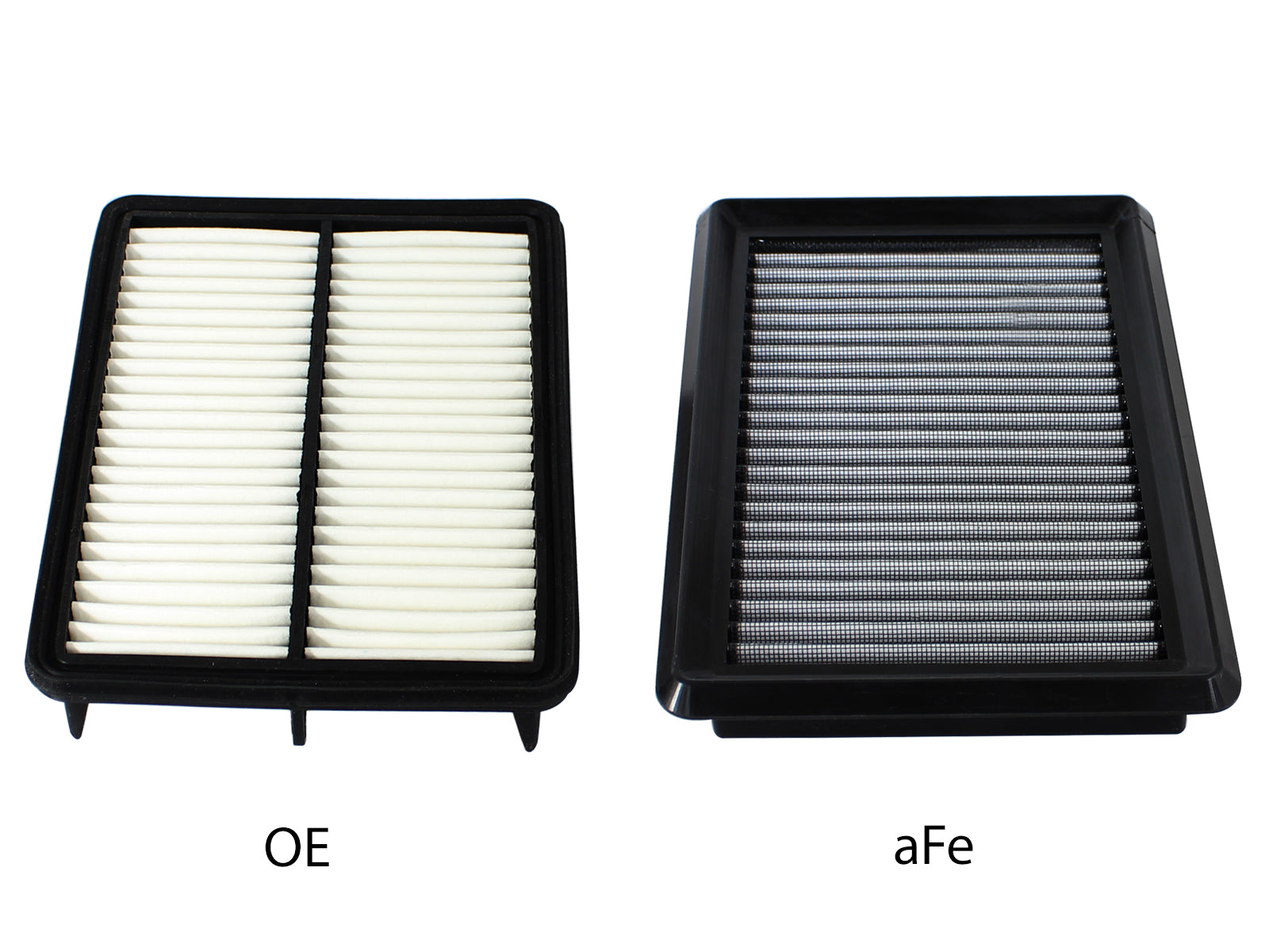 aFe Magnum FLOW OE Replacement Air Filter w/ Pro DRY S Media | Mazda 3 L4 2.0L/2.5L (14) (31-10251)