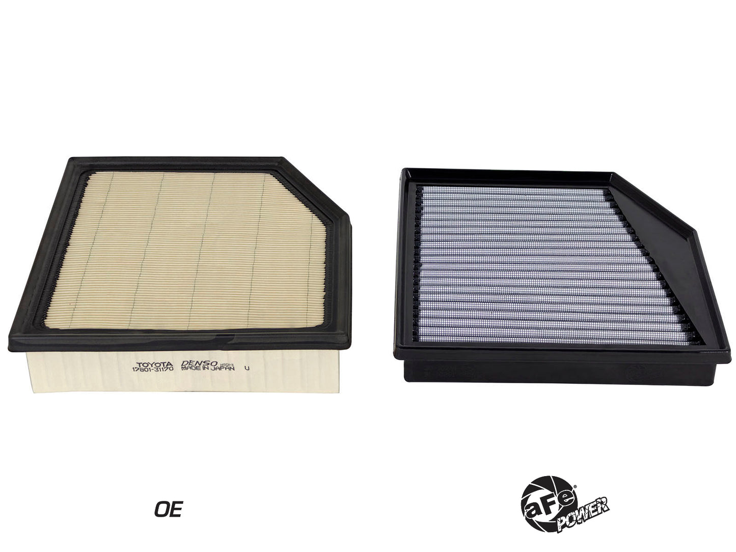 aFe Magnum FLOW OE Replacement Air Filter w/ Pro DRY S Media | Lexus IS 250/350 (14-15) (31-10261)