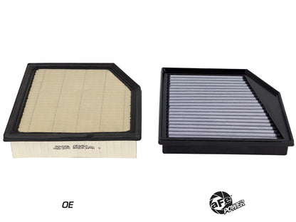 aFe Magnum FLOW OE Replacement Air Filter w/ Pro DRY S Media | Lexus IS 250/350 (14-15) (31-10261)