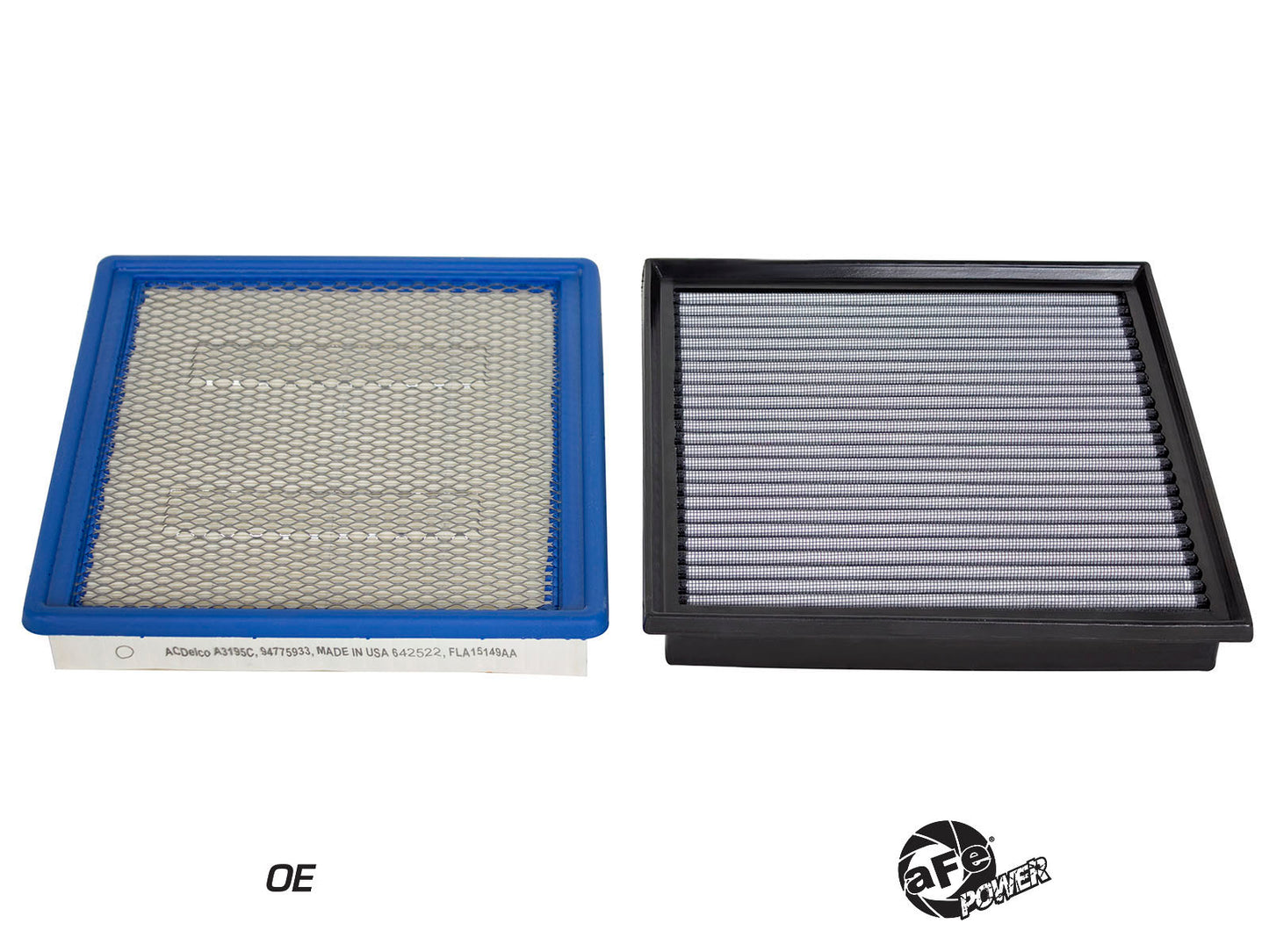 aFe Magnum FLOW OE Air Filter w/ Pro DRY S Media | Chevrolet Colorado 2.8L/3.6L (15-22) (31-10263)