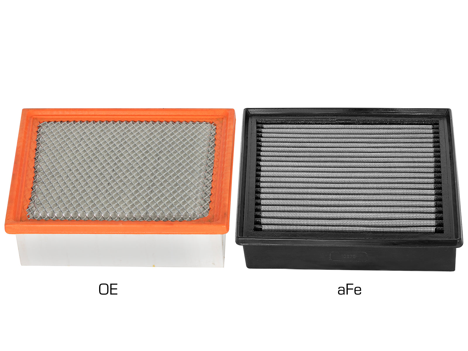 aFe MagnumFLOW Pro DRY S OE Replacement Filter | GM Diesel Trucks V8 6.6L L5P (31-10275)