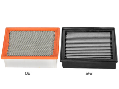 aFe MagnumFLOW Pro DRY S OE Replacement Filter | GM Diesel Trucks V8 6.6L L5P (31-10275)