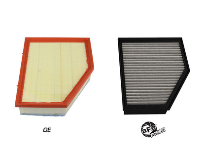 aFe Magnum FLOW Pro Dry S Air Filter | BMW X7 L6 3.0L (19-21) (31-10328)