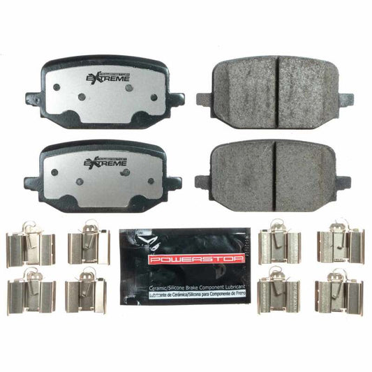 PowerStop 20-21 Ford Explorer Rear Z36 Truck & Tow Brake Pads w/Hardware (Z36-2232)