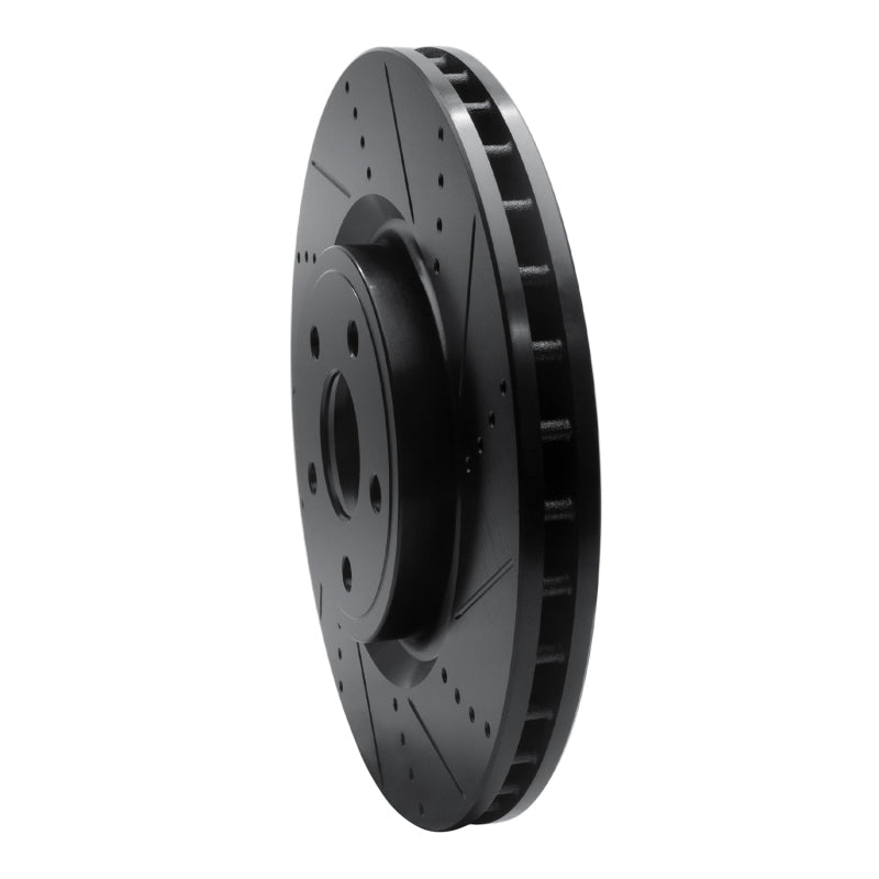DFC D&S Black Brake Rotor (FRONT RIGHT): Dodge Durango (12-25)