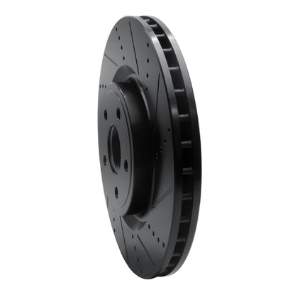 DFC D&S Black Brake Rotor (FRONT RIGHT): Dodge Durango (12-25)