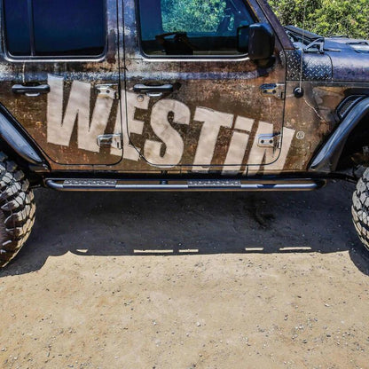 Westin Automotive 42-14065 XTS Rock Slider For 2018-2025 Jeep Wrangler JL