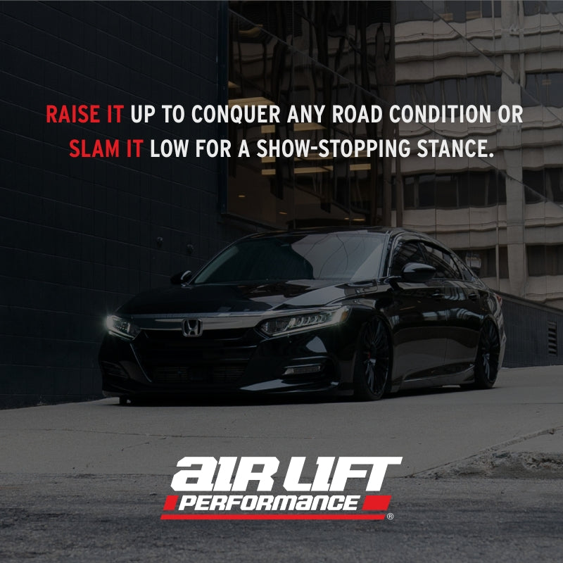 Air Lift 76008 Front Air Suspension Kit For Honda Accord Sedan 18-25
