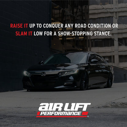 Air Lift 76008 Front Air Suspension Kit For Honda Accord Sedan 18-25