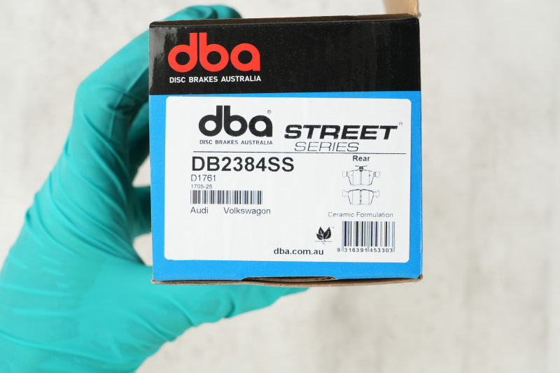 DBA Rear Street Series Brake Pads | Audi Q2 (18) (DB2384SS)