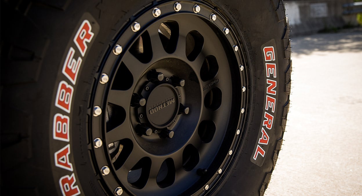 (set of 4) Method MR315 Matte Black | 17x8.5" +0mm | 8x6.5in Wheel