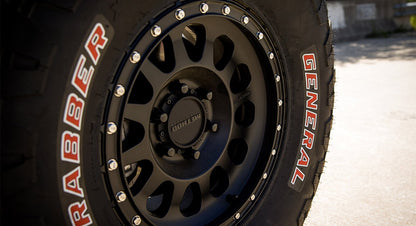(set of 4) Method MR315 Matte Black | 17x9" -12mm | 8x170mm Wheel
