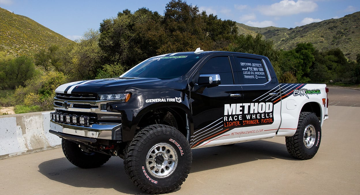 (set of 4) Method MR315 Machined | 18x9" +18mm | 8x6.5in Wheel