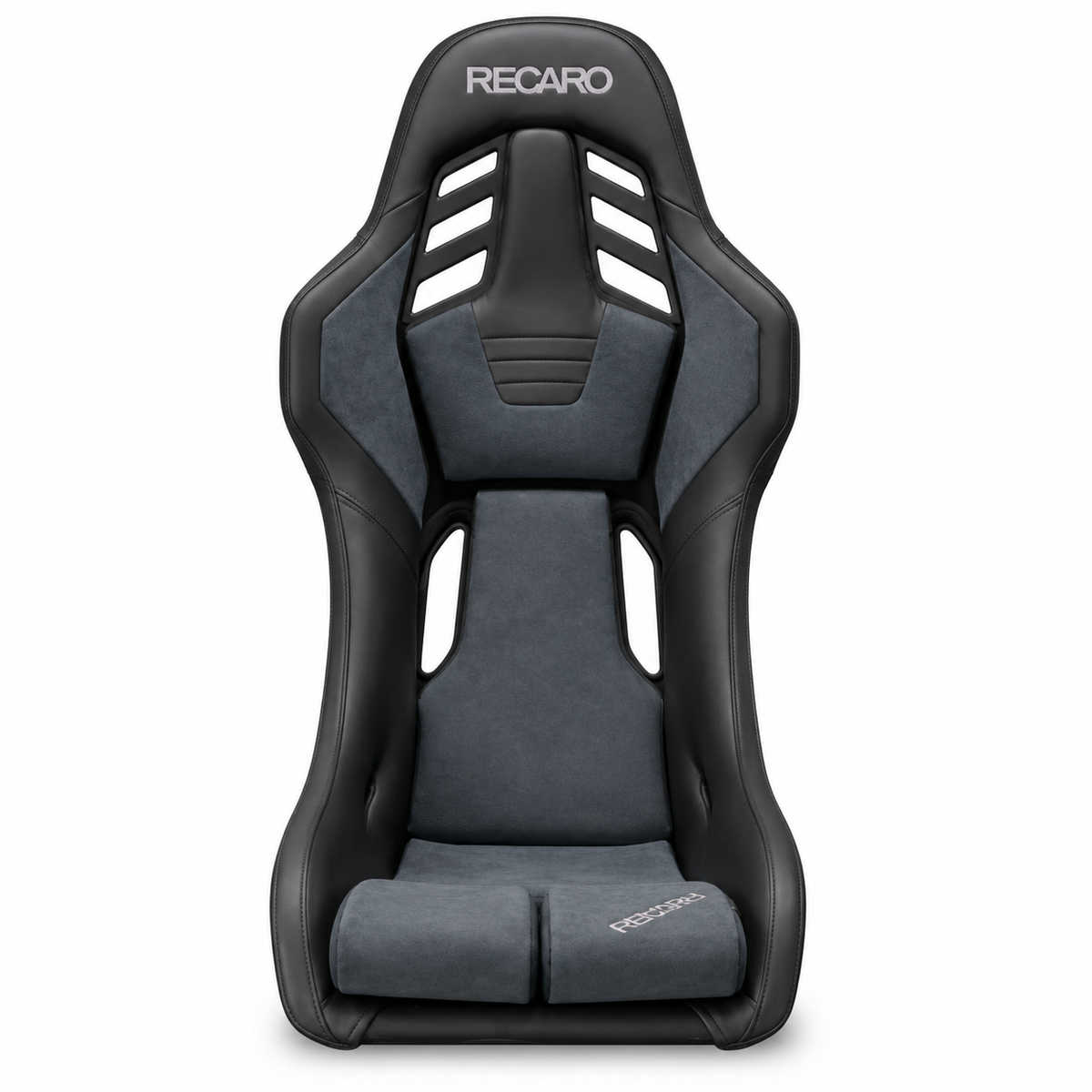 Recaro RSS UT (Large / FRP) - Artificial Leather Black / Ultra Suede Gray