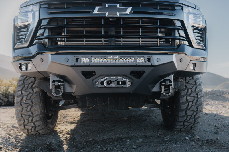 DV8 Offroad FBCS2-04 Spec Series Front Bumper 24-26 Silverado 2500HD/3500