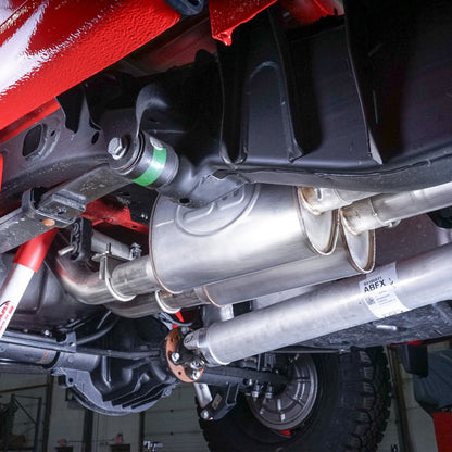 Stainless Works 3in Redline Catback | Chevrolet Silverado 5.3L/6.2L (19+) Use Factory Tips (CT19CBUBR)