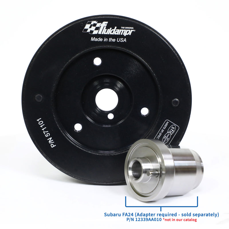Fluidampr Steel Internally Balanced Damper | Subaru Impreza/Forester/BRZ/WRX/86 (571101)