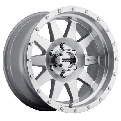 (set of 4) Method MR301 The Standard Machined | 20x9" +18mm | 6x5.5in Wheel