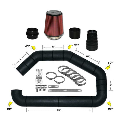 Airaid 101-352 U-Build-It 3.5in Master Kit w/700-452 6in Filter