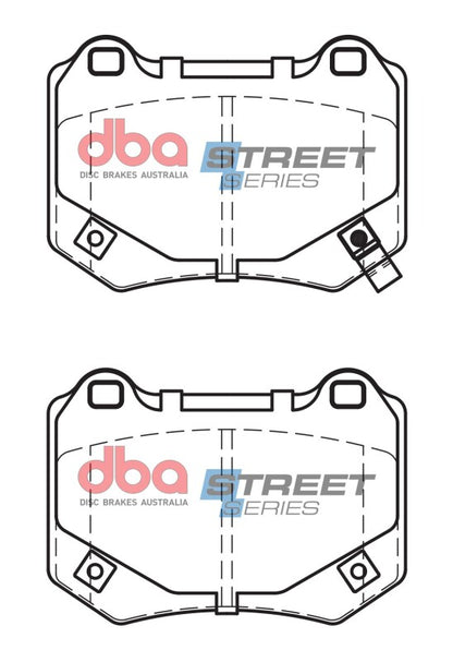 DBA Rear Street Series Brake Pads | Subaru WRX STI (18-21) (DB15007SS)