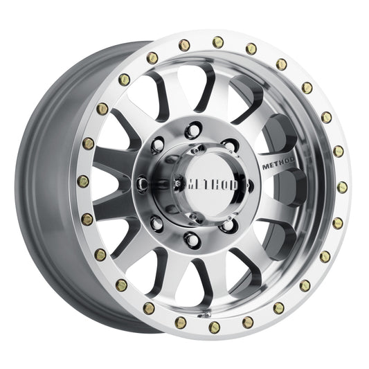 Method MR304 Double Standard Machined | 17x8.5" +0mm | 8x6.5mm Wheel