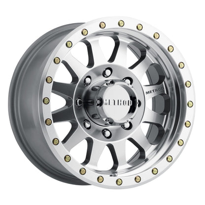 (set of 4) Method MR304 Double Standard Machined | 17x8.5" +0mm | 8x170mm Wheel