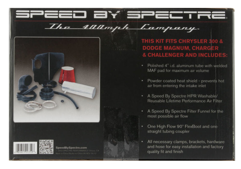 Spectre 05-10 Chrysler 300C V8-5.7/6.1L F/I Air Intake Kit | Chrysler 300C (9935)