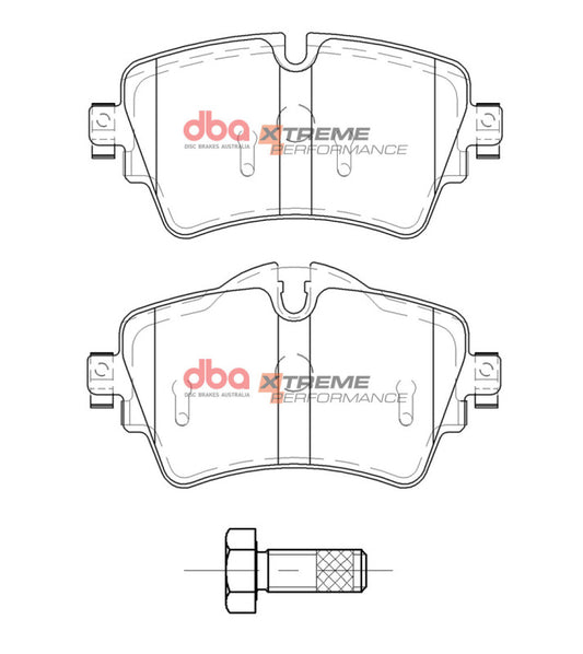 DBA Front Xtreme Performance Brake Pads | Mini Cooper S (14-22) (DB15119XP)
