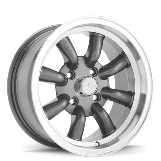 Konig Rewind Graphite | 15x7" +20mm | 4x110mm Wheel