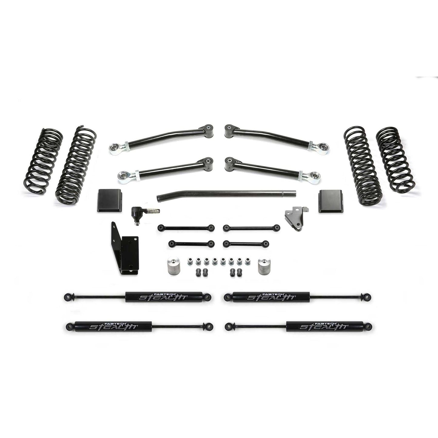 Fabtech 5in Trail w/ Stealth Suspension Lift Kit | Jeep JT 4WD (20-22) (K4175M)