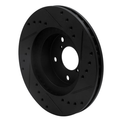 R1 Drilled & Slotted Front Brake Rotor | Subaru Impreza (89-00) (ECB-13007L)