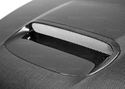 Seibon OEM Carbon Fiber Hood | Subaru WRX / STI (08-09) (HD0809SBIMP-OE)