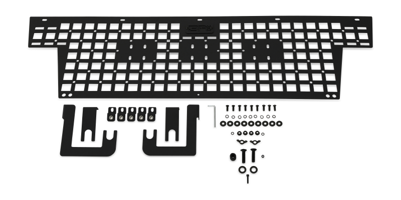 Body Armor Bed Side MOLLE Storage Rack Black for 05-23 Toyota Tacoma TC-7125