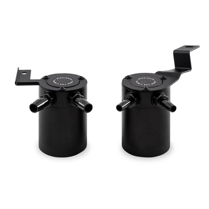 Mishimoto 2015+ Subaru WRX Baffled Oil Catch Can Kit - Black-WheelFlip