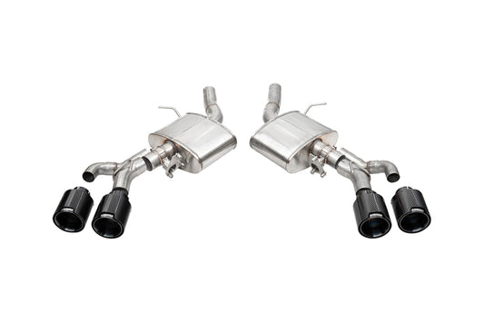 CORSA Sport Valved Axle-Back Exhaust | Cadillac CT4-V Blackwing (21319CFBLK)