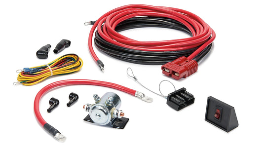 WARN 32963 Winch Carrier Receiver Hitch Rear Wire Harness Cable Kit Multi Mount