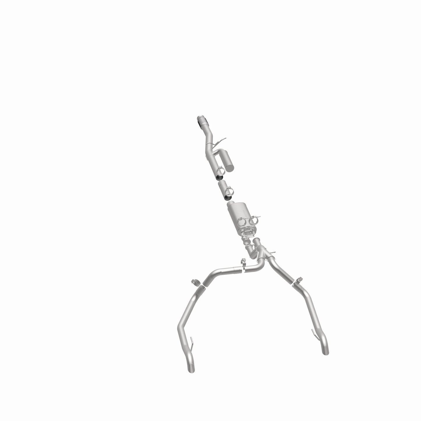 MagnaFlow 2024-2025 Chevrolet Silverado 1500 ZR2, Sierra 1500 AT4X Overland Series Cat-Back Performance Exhaust System