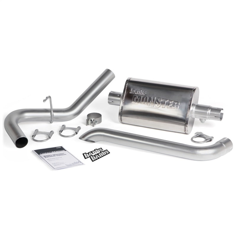 Banks Power 51360 Monster Exhaust for 87-01 Jeep Cherokee XJ 4.0L