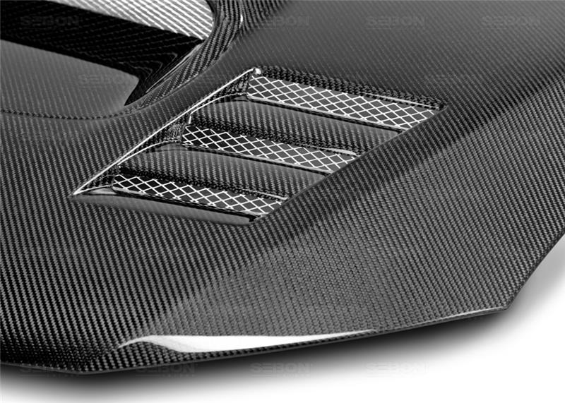 Seibon CWII-style Carbon Fiber Hood | Subaru Impreza / Forester / Legacy / Outback (00-14)