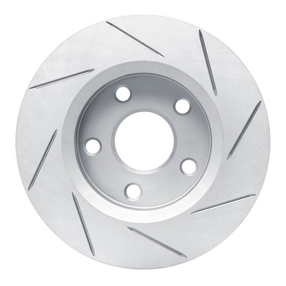 DFC Front Left Slotted Geoperformance Rotor: Jeep Wrangler 2.0L / 2.5L (07-18)