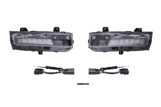 Diode Dynamics Elite Series Combination Fog Lamp for 18-21 Ford Mustang - Cool - White (Pair)