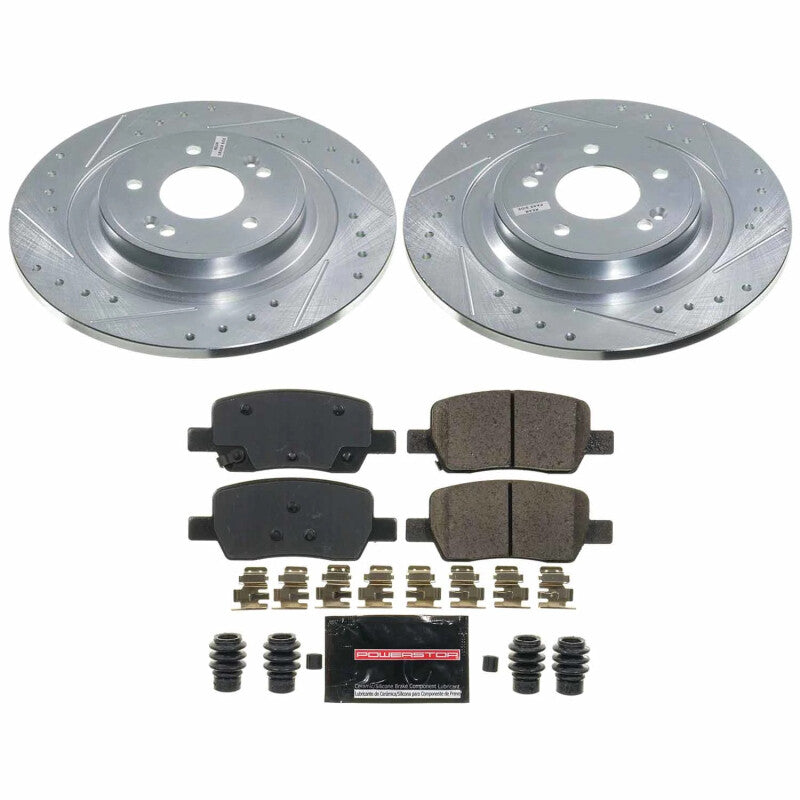 PowerStop Rear Z23 Evolution Brake Kit | Kia Carnival (2022) (K9221)