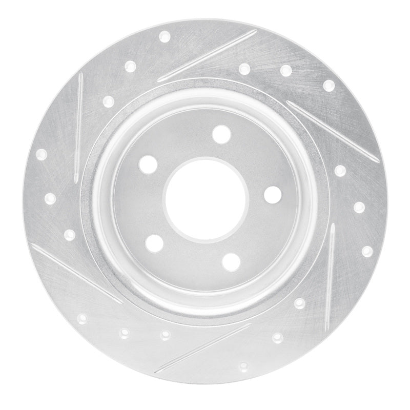 DFC D&S Brake Rotor (REAR RIGHT): Jeep Wrangler (18-25) - Silver Zinc Plated