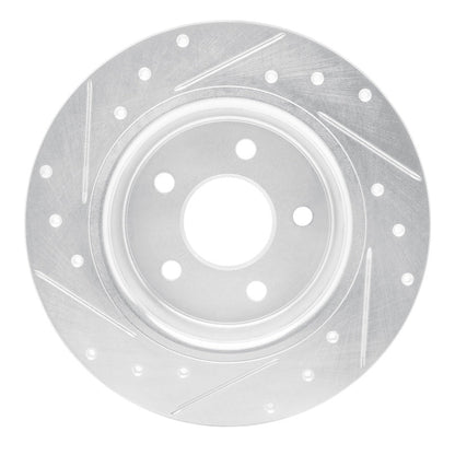 DFC D&S Brake Rotor (REAR RIGHT): Jeep Wrangler (18-25) - Silver Zinc Plated