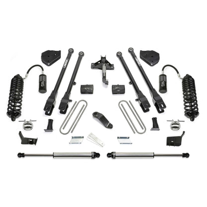 Fabtech 6" 4-Link Suspension System w/ 4.0 & 2.25 DL | Ford F450/F550 4WD Diesel (19-20) (K2338DL)