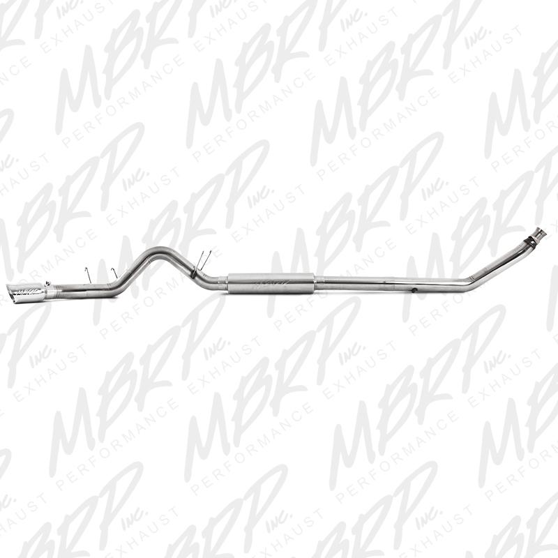 MBRP Turbo Back Single Side Exhaust | Dodge Ram 2500/3500 Van (94-02) (S6100304)