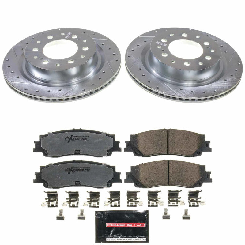 PowerStop 23-24 Toyota Sequoia Rear Z36 Truck & Tow Brake Kit (K8938-36)