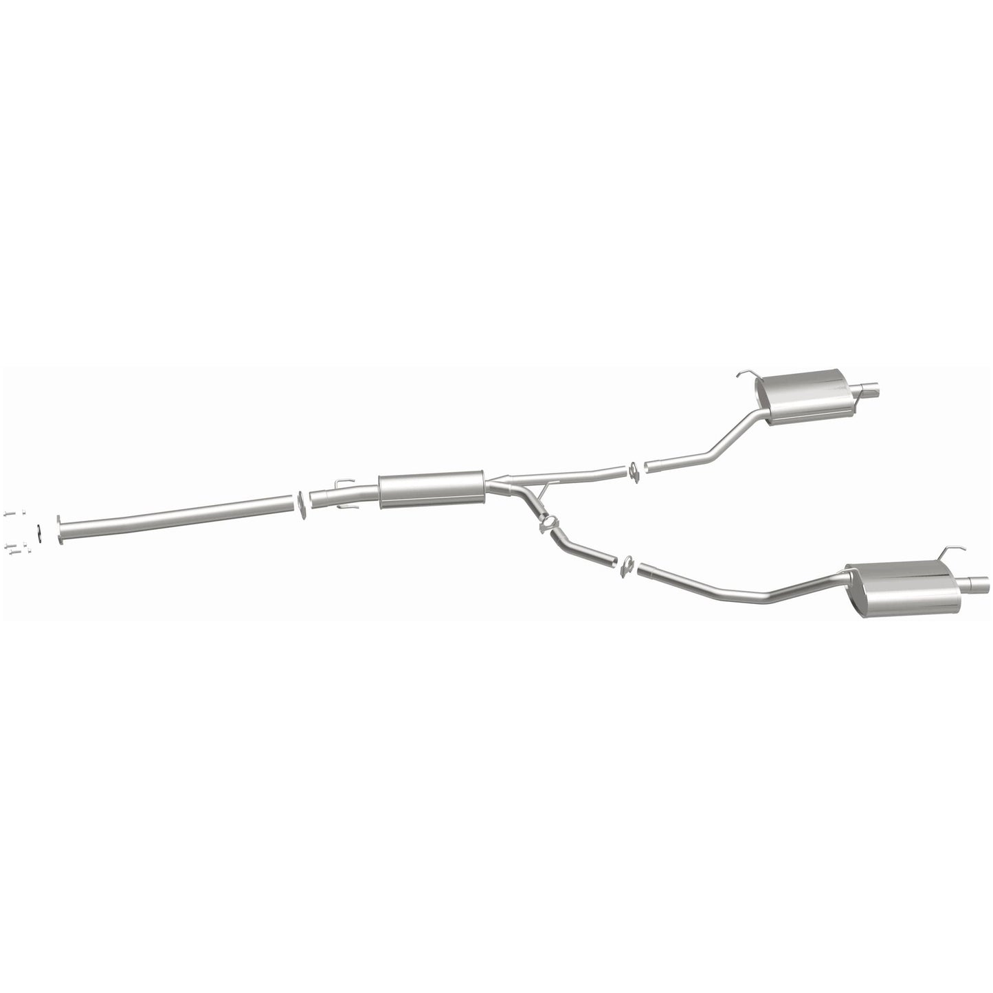 BRExhaust 2009-2015 Honda Pilot 3.5L Direct-Fit Replacement Exhaust System